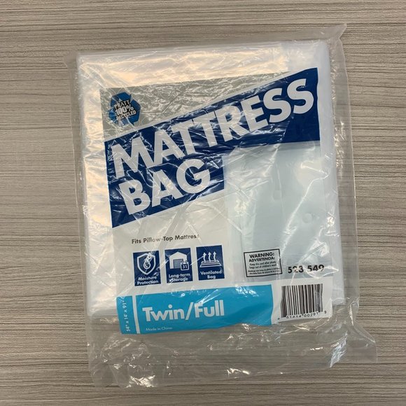 Twin Mattress Bag Heavy Duty Protective Cover